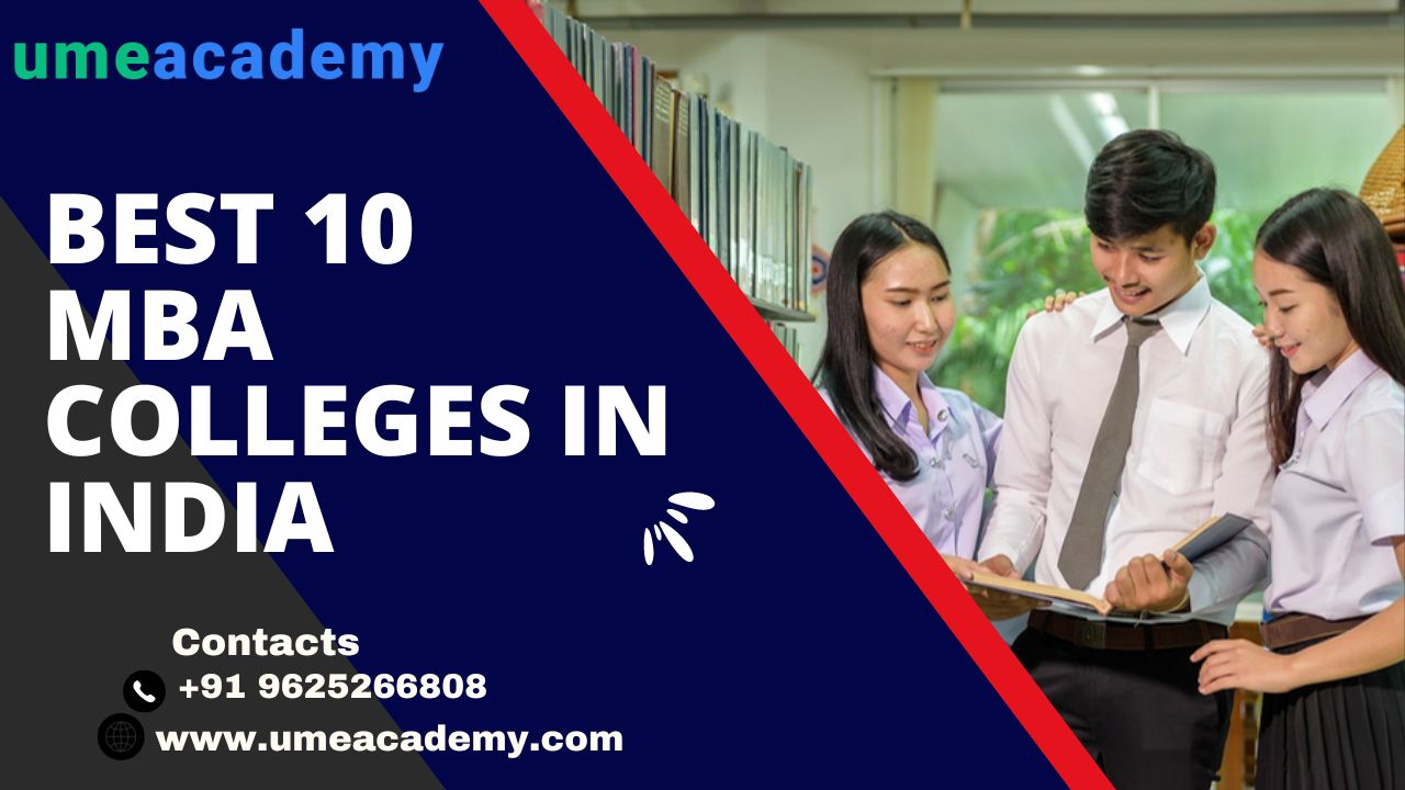 Best 10 Mba Colleges In India